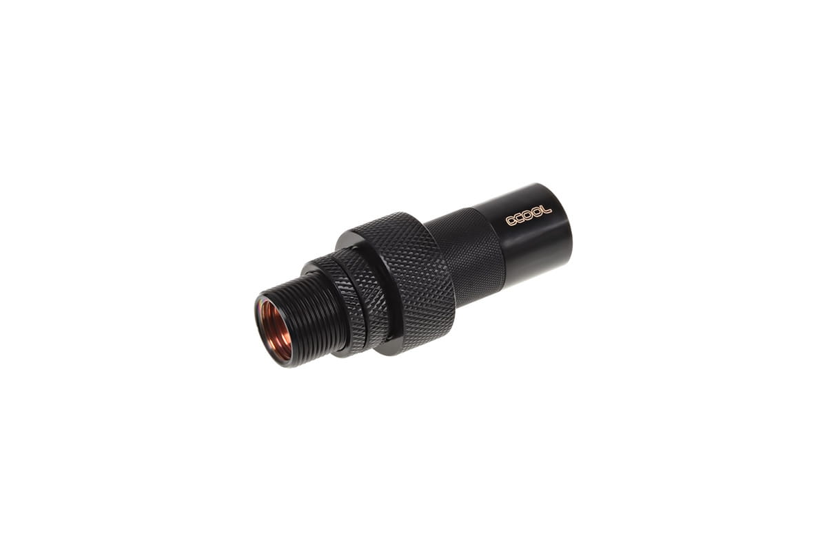 Alphacool HF Quick Release Connector kit - Bulkhead G1/4 Female - Deep Black : image 1