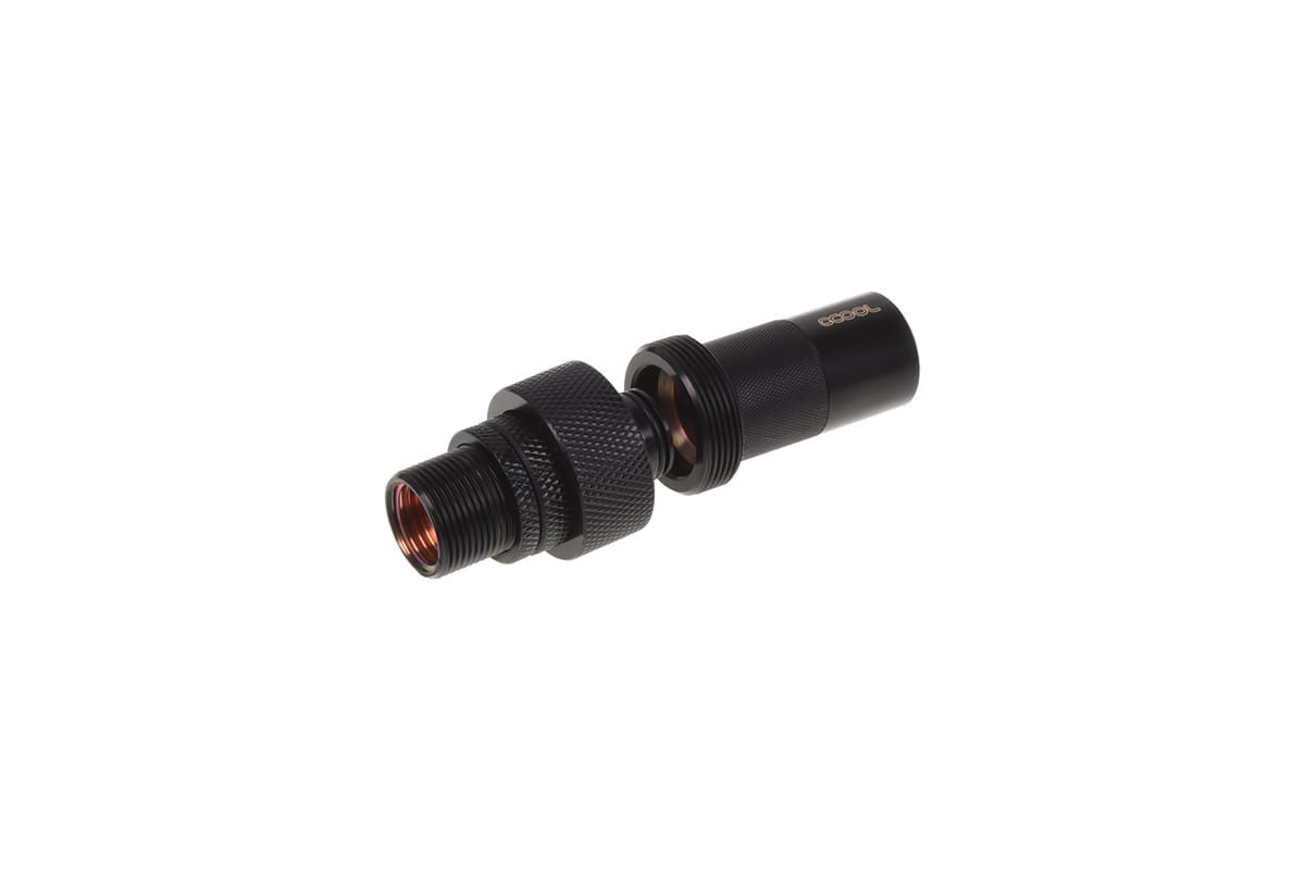 Alphacool HF Quick Release Connector kit - Bulkhead G1/4 Female - Deep Black : image 2