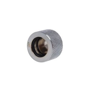 Alphacool HT 16mm HardTube Compression Fitting G1/4 for rigid tubes - knurled - Chrome