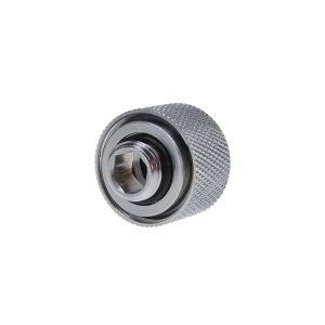 Alphacool HT 16mm HardTube Compression Fitting G1/4 for rigid tubes - knurled - Chrome