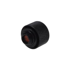 Alphacool HT 16mm HardTube Compression Fitting G1/4 for rigid tubes - knurled - Deep Black : image 2