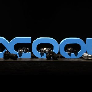 Alphacool HT 16mm HardTube Compression Fitting G1/4 for rigid tubes - knurled - Deep Black : image 4