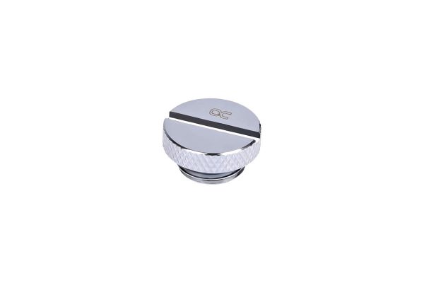 Alphacool HF screw-in seal plug G1/4 – Chrome