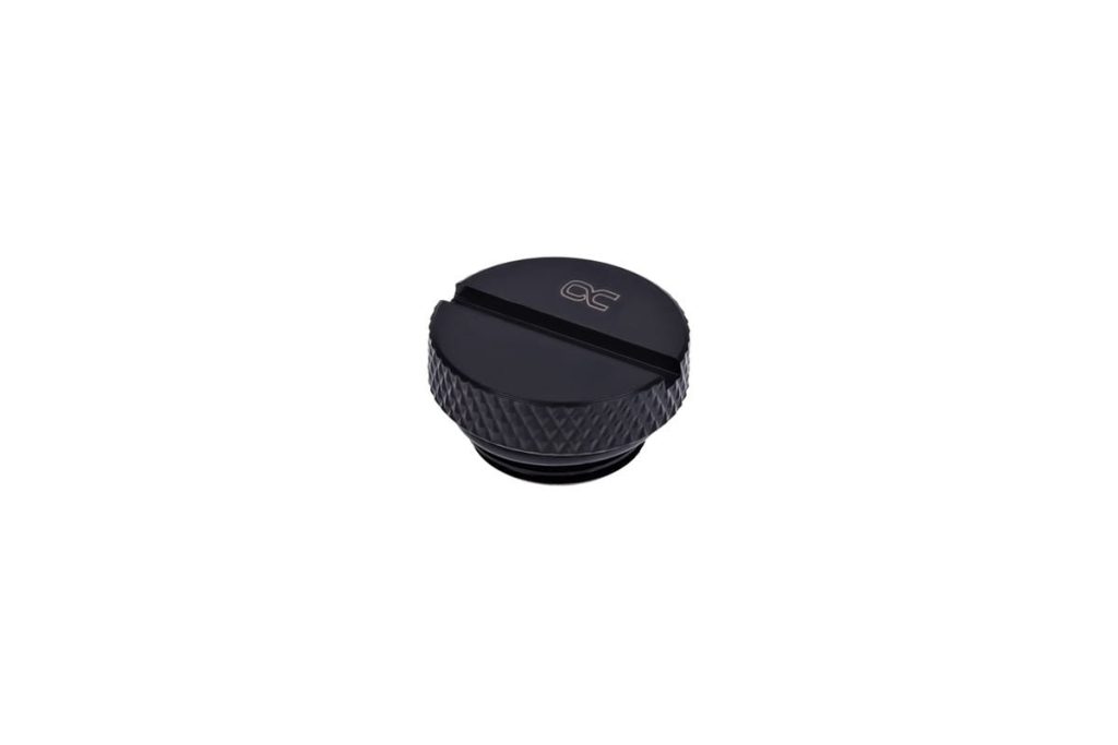 Alphacool HF screw-in seal plug G1/4 - Deep Black