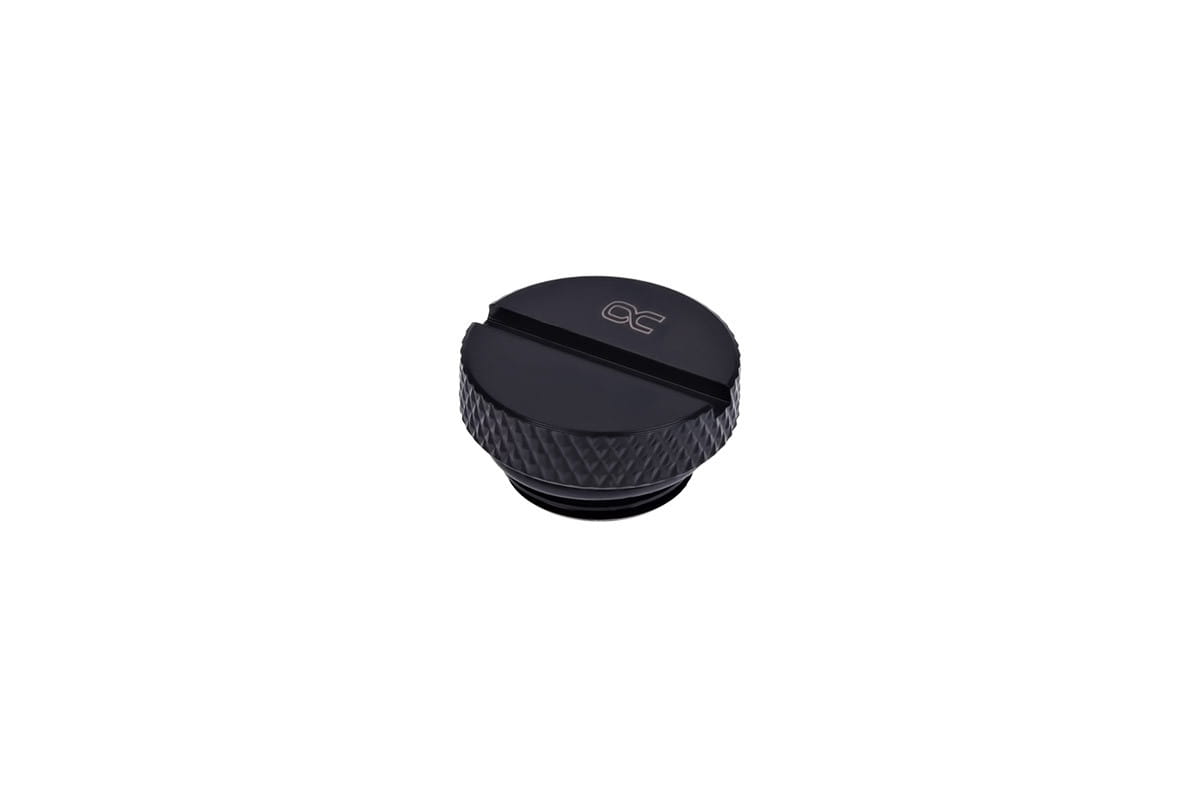 Alphacool HF screw-in seal plug G1/4 - Deep Black