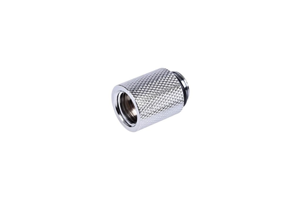 Alphacool HF extension G1/4 to G1/4 20mm - Chrome : image 1