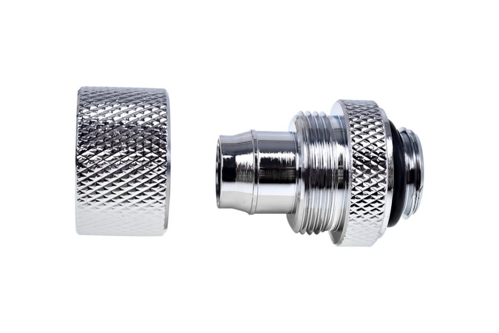 Alphacool Eiszapfen 13/10mm Compression Fitting G1/4 - Chrome