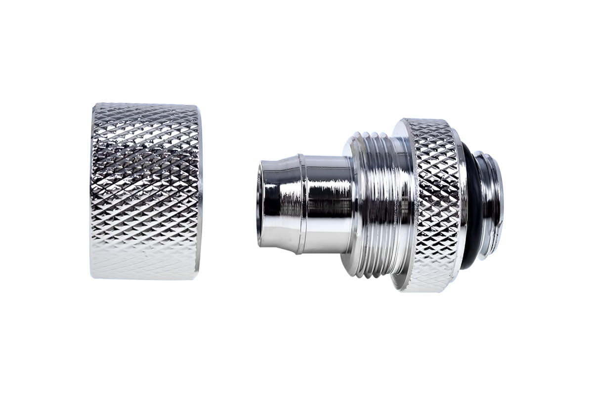 Alphacool Eiszapfen 13/10mm Compression Fitting G1/4 - Chrome