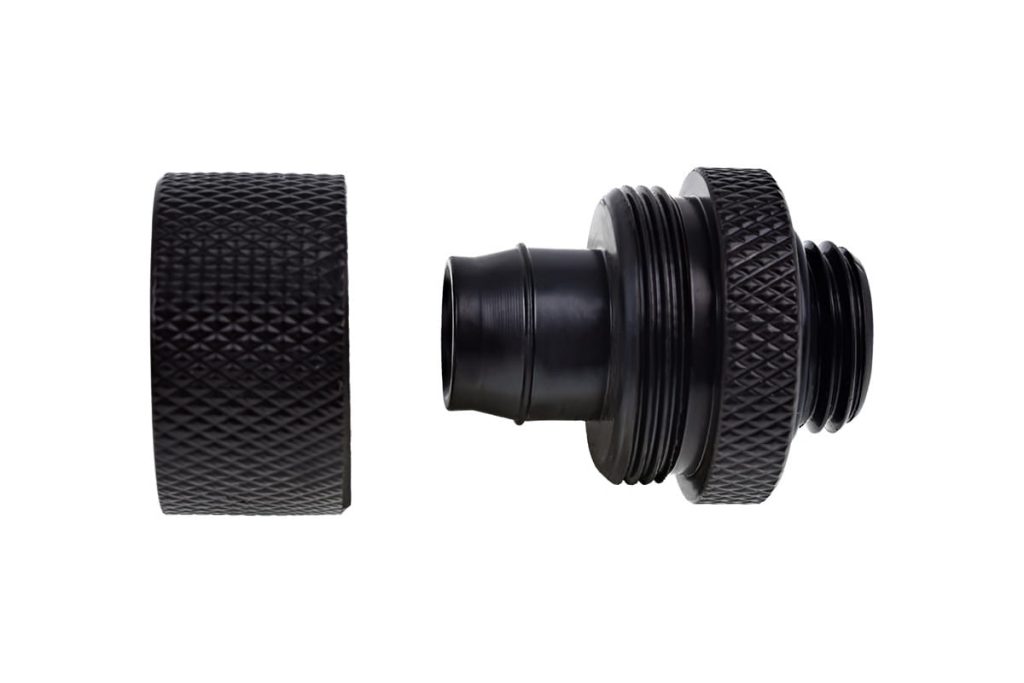 Alphacool Eiszapfen 16/10mm Compression Fitting G1/4 - Deep Black Six Pack