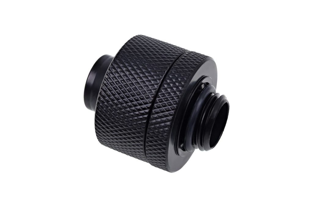 Alphacool Eiszapfen 19/13mm Compression Fitting G1/4 - Deep Black Six Pack