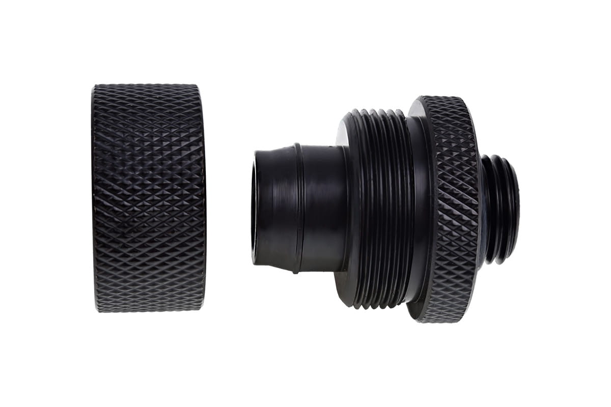 Alphacool Eiszapfen 19/13mm Compression Fitting G1/4 - Deep Black Six Pack