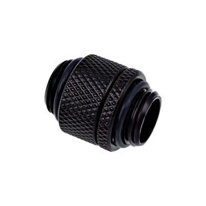 Alphacool Eiszapfen 22mm Rotary G1/4 Male to G1/4 Male - Deep Black : image 1