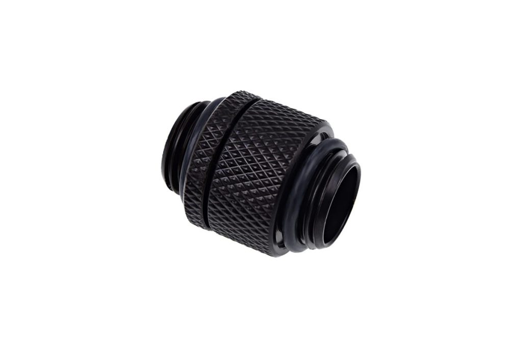 Alphacool Eiszapfen 22mm Rotary G1/4 Male to G1/4 Male - Deep Black : image 2