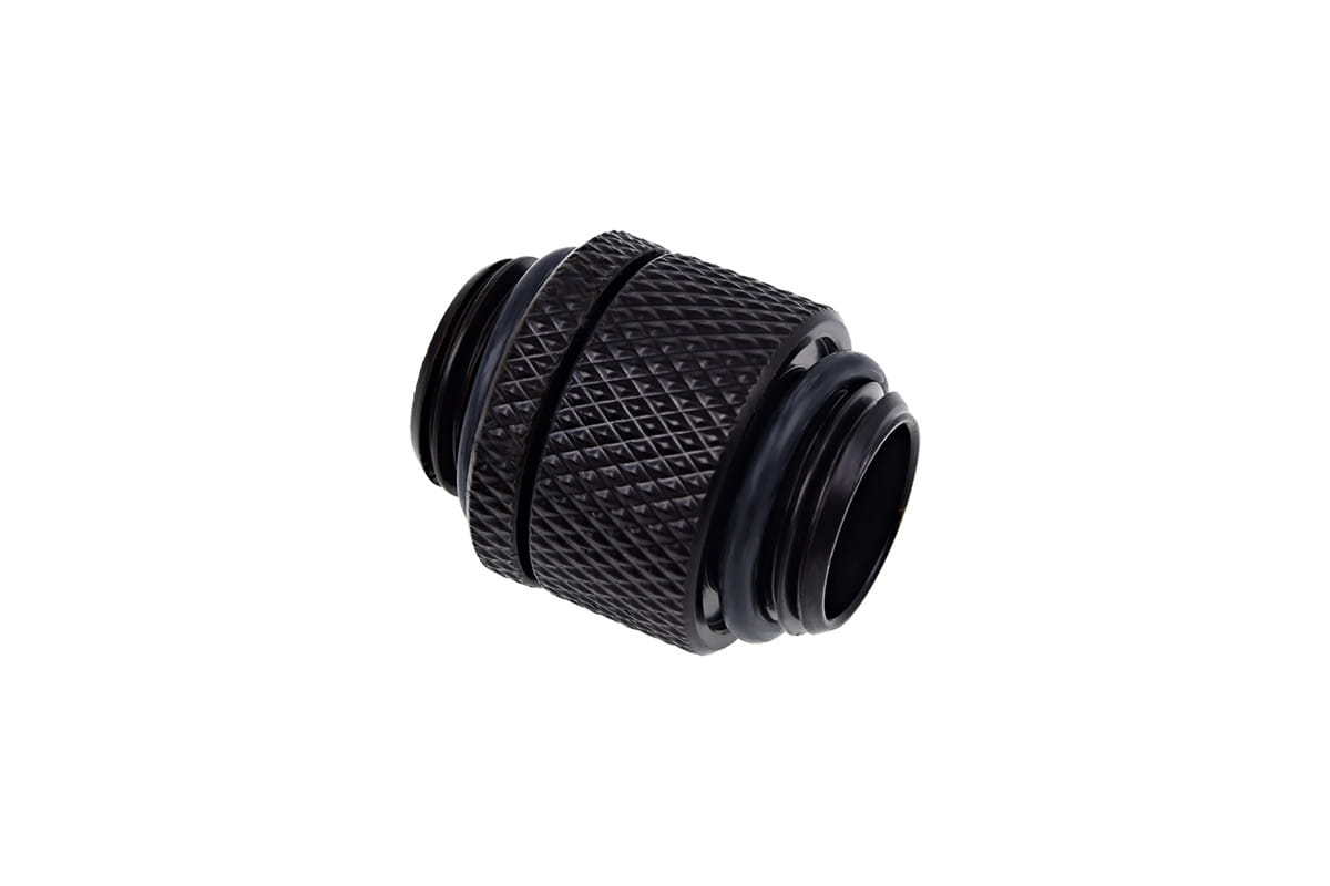 Alphacool Eiszapfen 22mm Rotary G1/4 Male to G1/4 Male - Deep Black : image 2