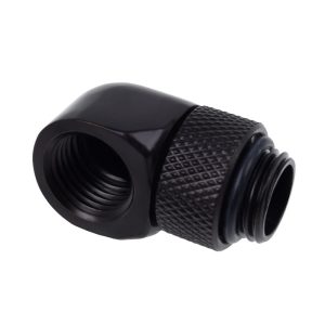 Alphacool Eiszapfen L-connector Rotary G1/4 Male to G1/4 Female - Deep Black : image 2