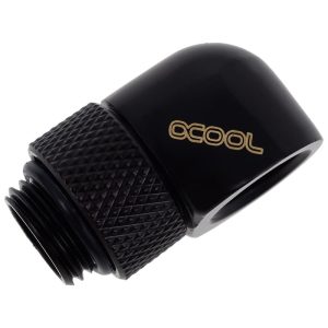 Alphacool Eiszapfen L-connector Rotary G1/4 Male to G1/4 Female - Deep Black : image 3