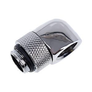 Alphacool Eiszapfen L-connector Rotary G1/4 Male to G1/4 Female - Chrome