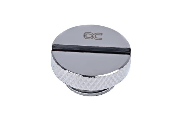 Alphacool Eiszapfen screw plug G1/4 – Chrome