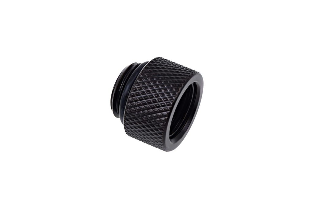 Alphacool Eiszapfen extension 10mm G1/4 Male to G1/4 Female - Deep Black