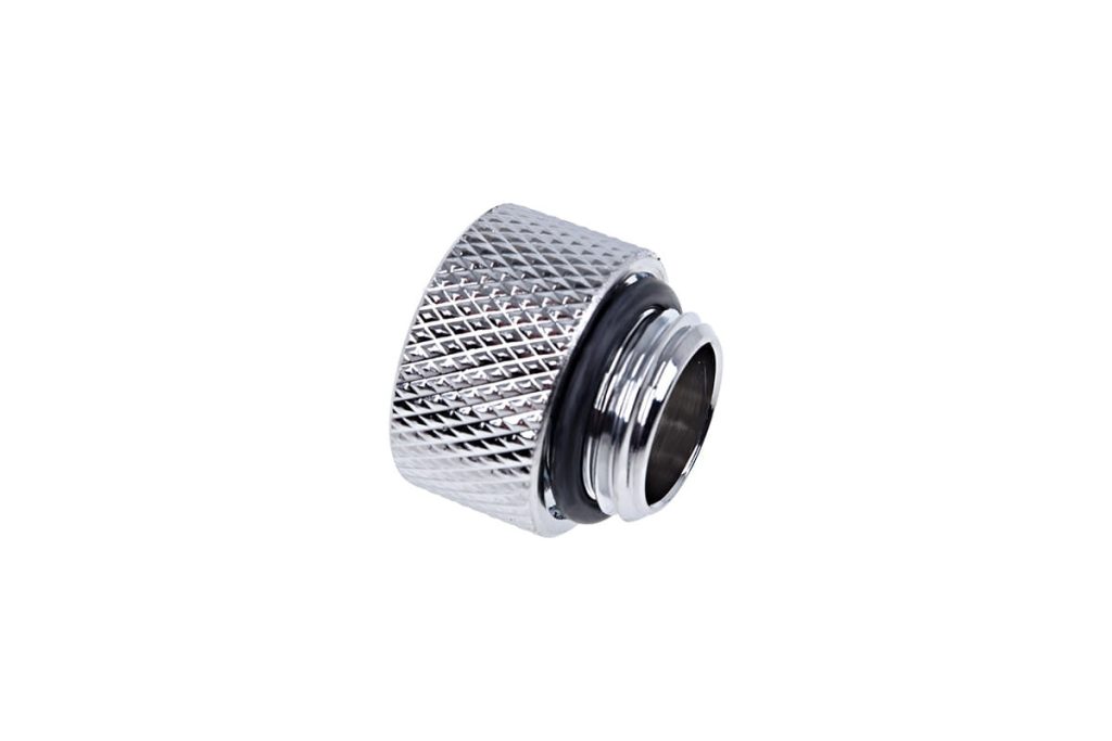 Alphacool Eiszapfen extension 10mm G1/4 Male to G1/4 Female - Chrome : image 1