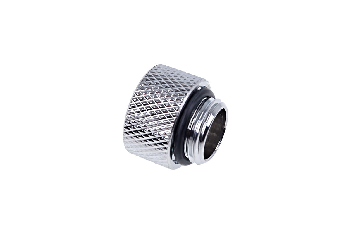 Alphacool Eiszapfen extension 10mm G1/4 Male to G1/4 Female - Chrome : image 1