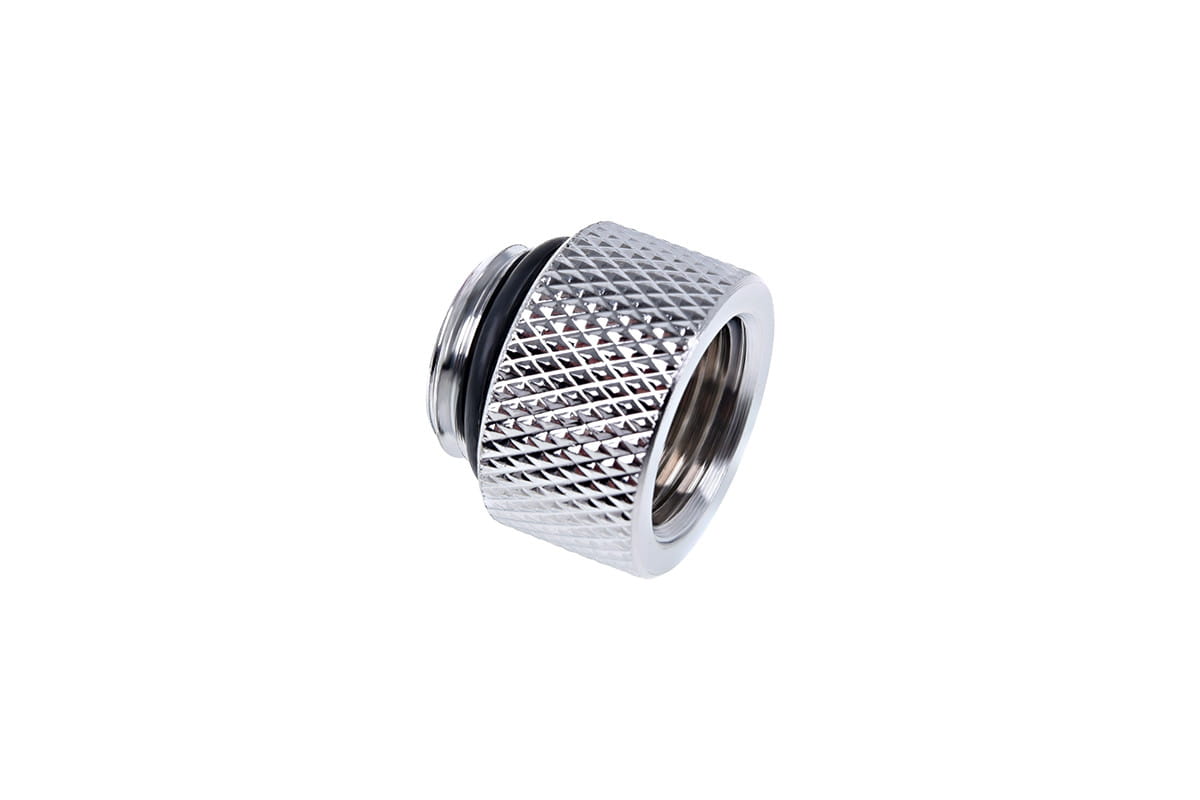 Alphacool Eiszapfen extension 10mm G1/4 Male to G1/4 Female - Chrome : image 2