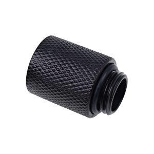 Alphacool Eiszapfen extension 20mm G1/4 Male to G1/4 Female - Deep Black : image 1