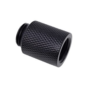Alphacool Eiszapfen extension 20mm G1/4 Male to G1/4 Female - Deep Black : image 2