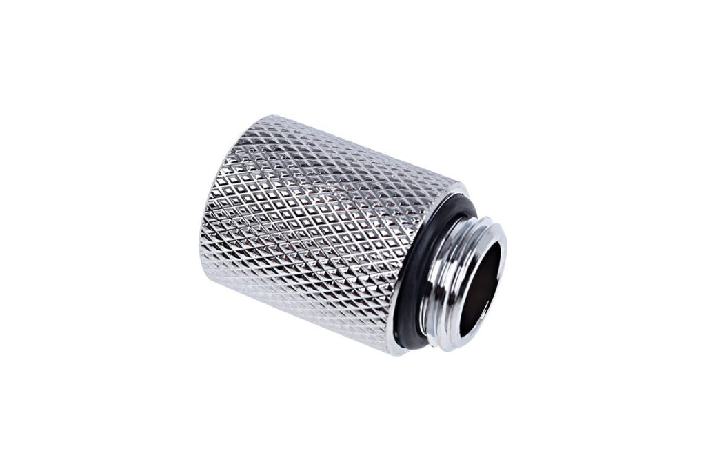 Alphacool Eiszapfen extension 20mm G1/4 Male to G1/4 Female - Chrome