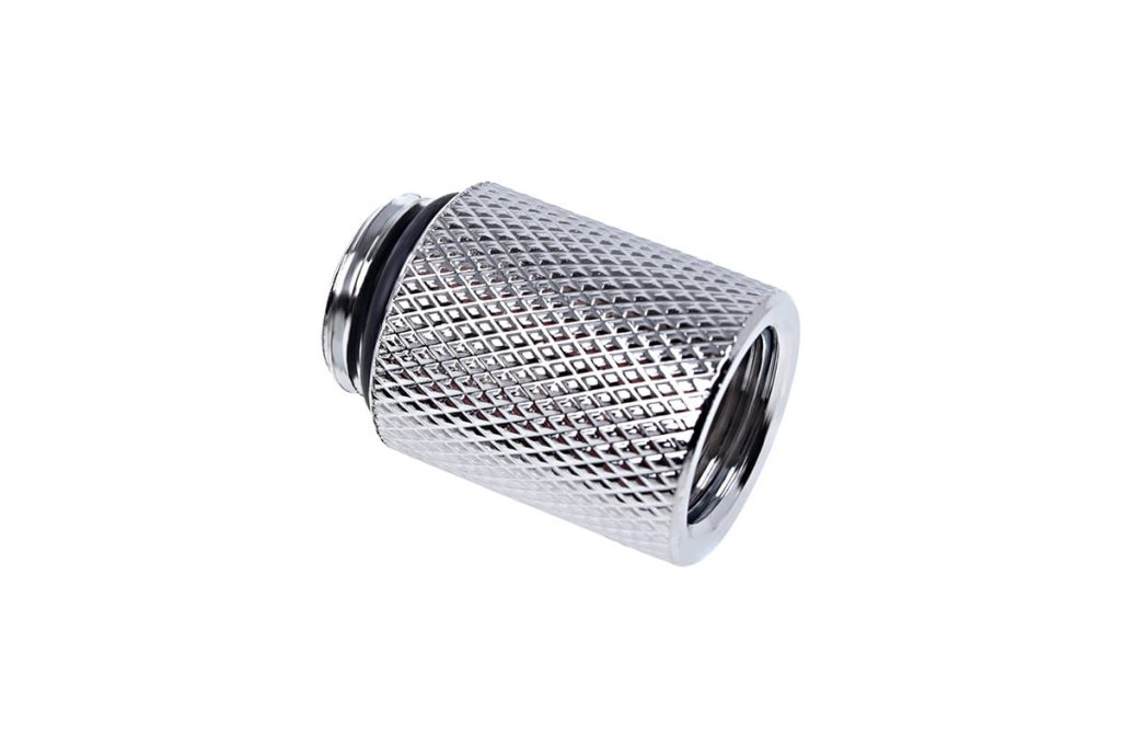 Alphacool Eiszapfen extension 20mm G1/4 Male to G1/4 Female - Chrome