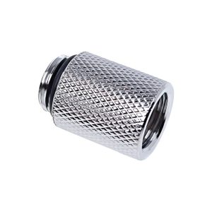Alphacool Eiszapfen extension 20mm G1/4 Male to G1/4 Female - Chrome