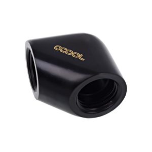Alphacool Eiszapfen L-connector G1/4 Female to G1/4 Female - Deep Black