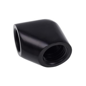 Alphacool Eiszapfen L-connector G1/4 Female to G1/4 Female - Deep Black