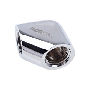 Alphacool Eiszapfen L-connector G1/4 Female to G1/4 Female - Chrome