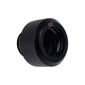 Alphacool Eiszapfen 13mm HardTube Compression Fitting G1/4 for rigid tubes - knurled - Deep Black : image 3