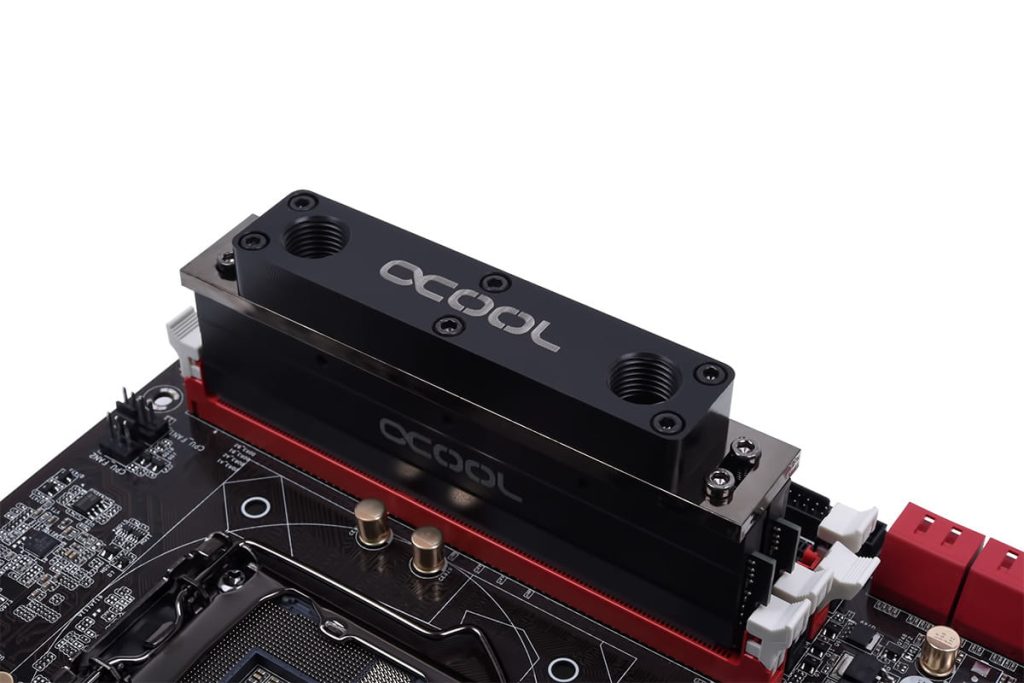 Alphacool D-RAM module (for Alphacool D-RAM cooler) - Black 2 pieces