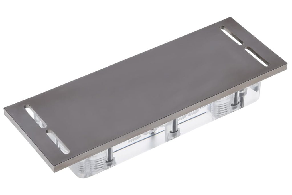 Alphacool D-RAM Cooler X4 Universal - Plexi Black Nickel