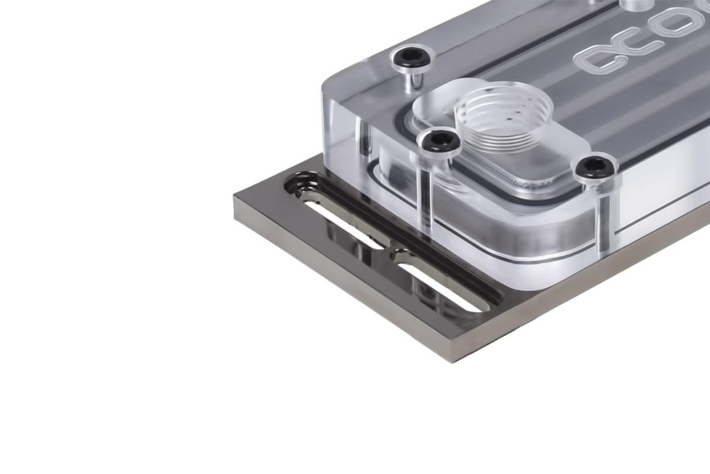 Alphacool D-RAM Cooler X4 Universal - Plexi Black Nickel