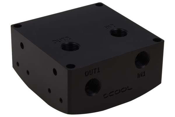 Alphacool Eisdecke D5 top – Black Acetal G1/4 – (VPP755 / VPP655 / TPP644 / MCP655) V.3