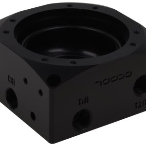 Alphacool Eisdecke D5 top - Black Acetal G1/4 - (VPP755 / VPP655 / TPP644 / MCP655) V.3