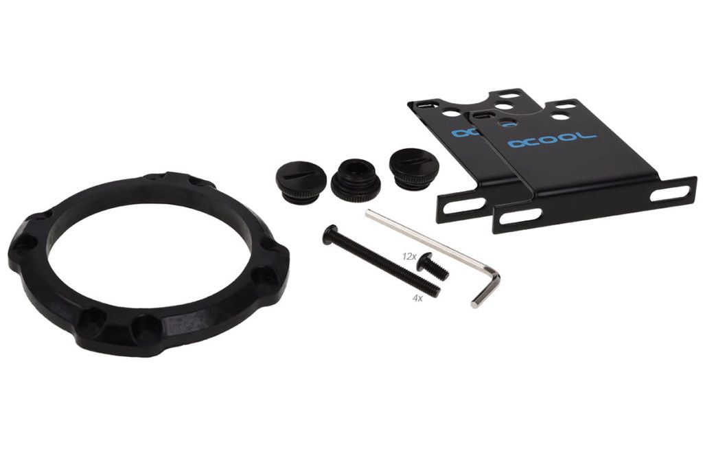 Alphacool Eisdecke D5 top - Black Acetal G1/4 - (VPP755 / VPP655 / TPP644 / MCP655) V.3