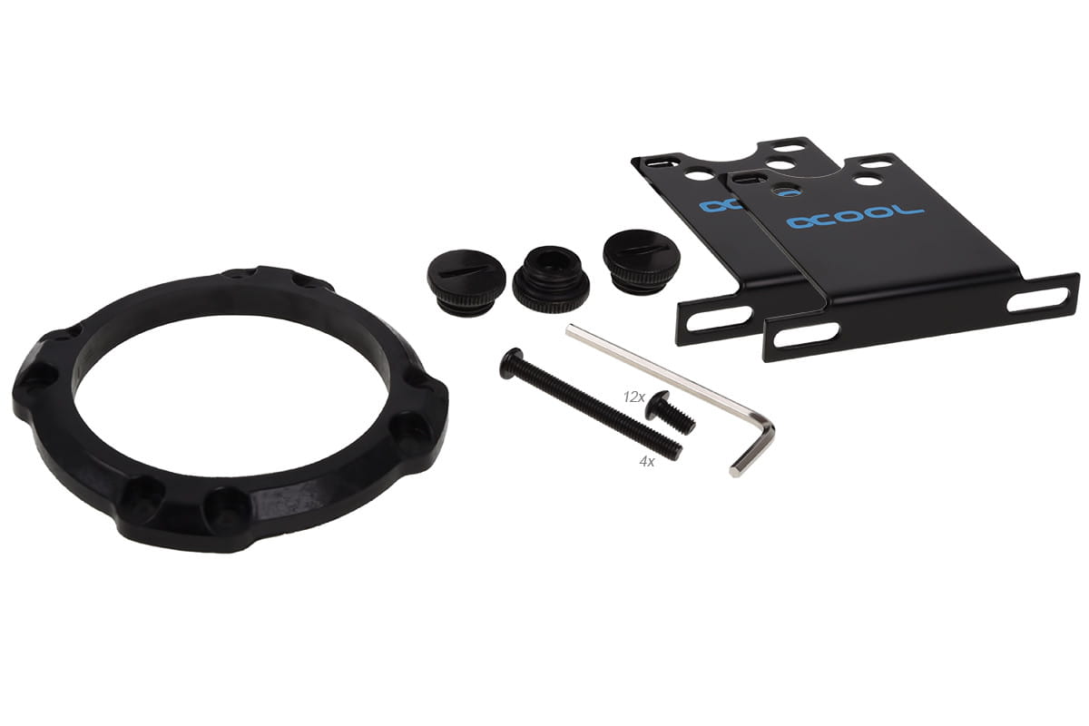 Alphacool Eisdecke D5 top - Black Acetal G1/4 - (VPP755 / VPP655 / TPP644 / MCP655) V.3