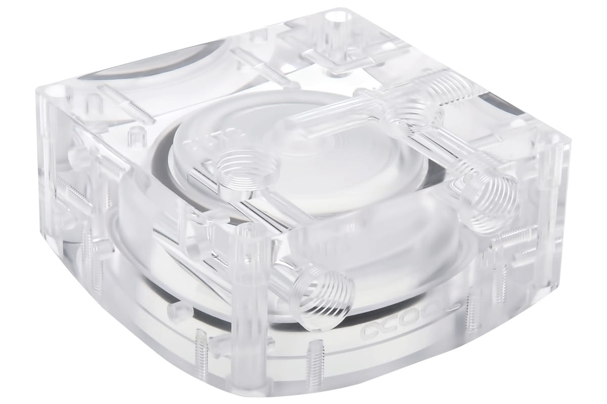 Alphacool Eisdecke D5 top - Plexi G1/4 - (VPP755 / VPP655 / TPP644 / MCP655) V.3