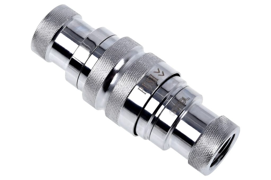 Alphacool Eiszapfen quick release connector kit G1/4 Female thread - Chrome