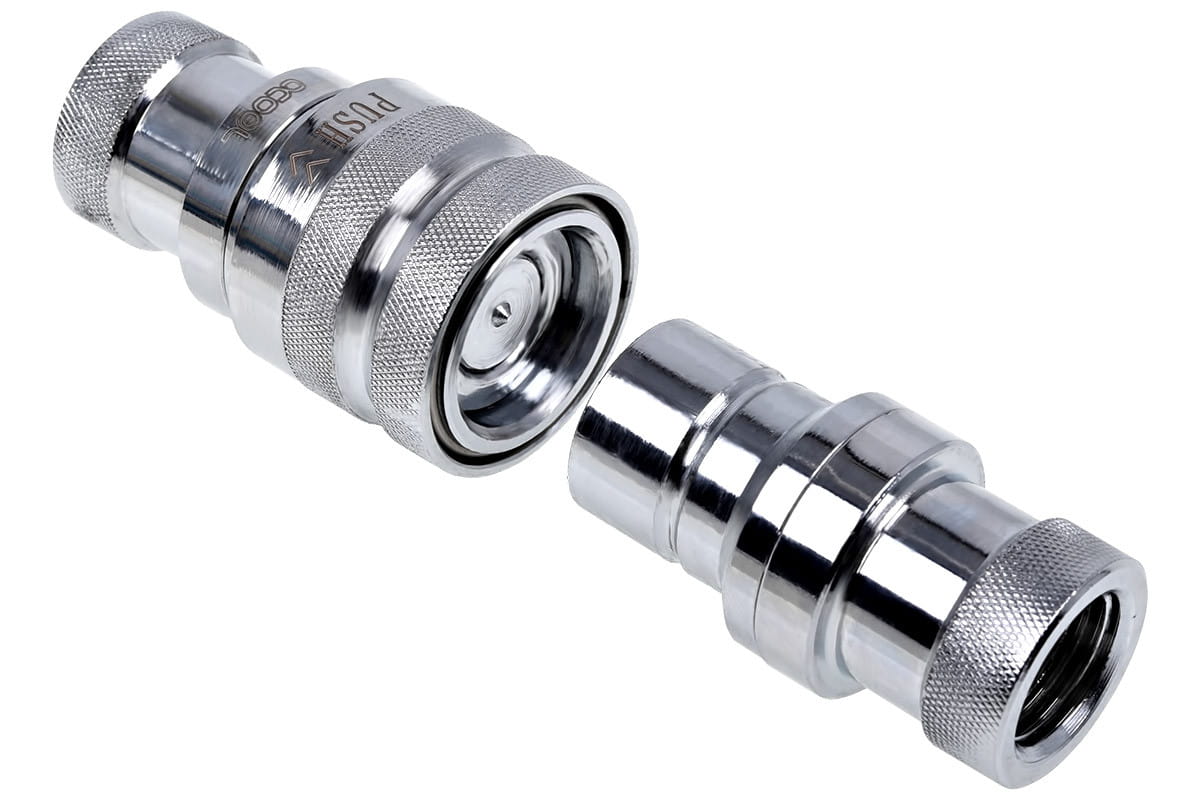 Alphacool Eiszapfen quick release connector kit G1/4 Female thread - Chrome