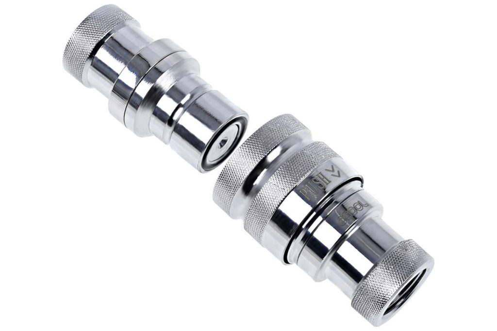 Alphacool Eiszapfen quick release connector kit G1/4 Female thread - Chrome