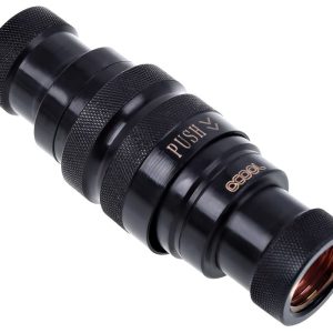 Alphacool Eiszapfen Quick Release Connector kit G1/4 Female - Deep Black