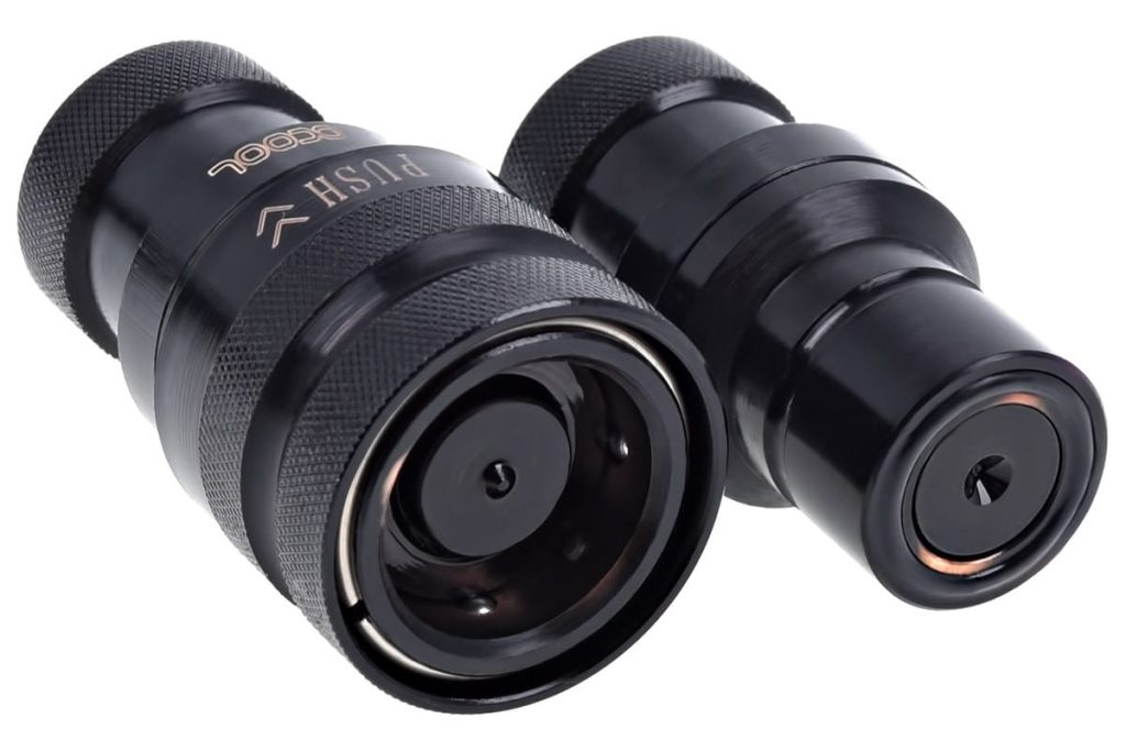 Alphacool Eiszapfen Quick Release Connector kit G1/4 Female - Deep Black
