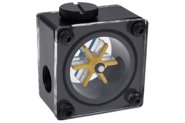 Alphacool Eisfluegel flow indicator G1/4 square – Acetal