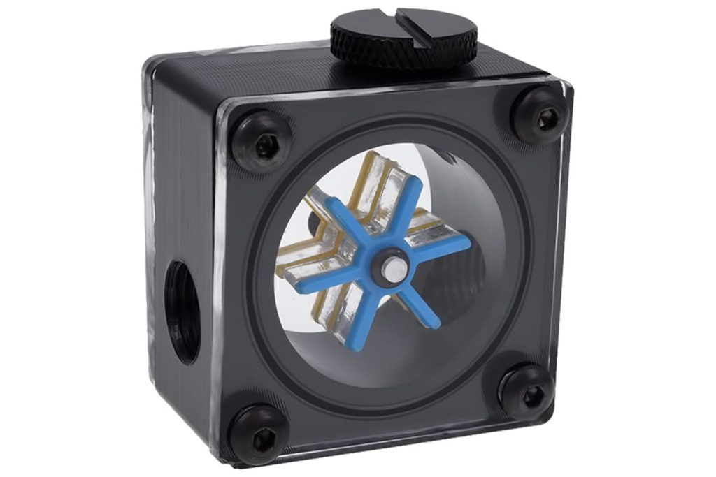 Alphacool Eisfluegel flow indicator G1/4 square - Acetal